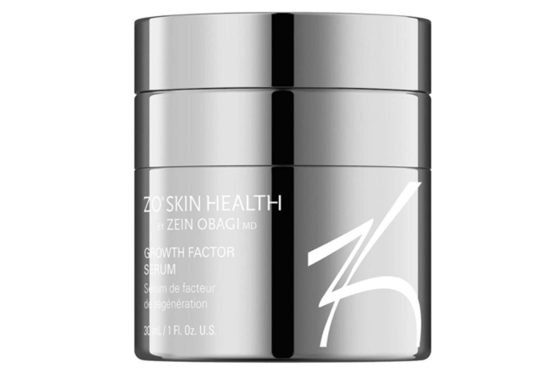 A close-up of ZO Skin Health Growth Factor Serum